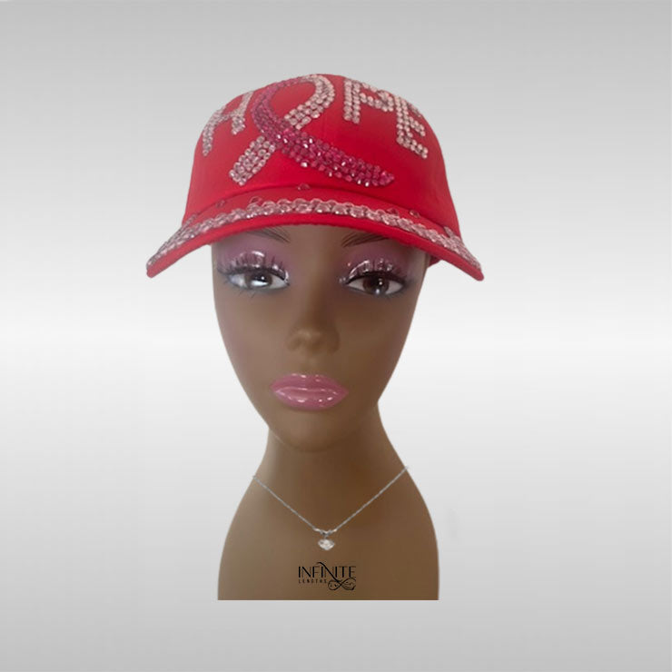 Hope Red Bling Cap