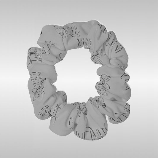 Grey Infinite Lengths Scrunchie