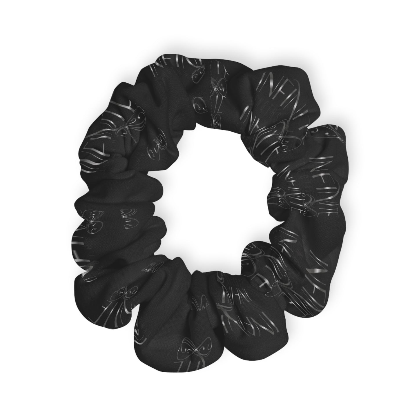 Black Infinite Lengths Scrunchie