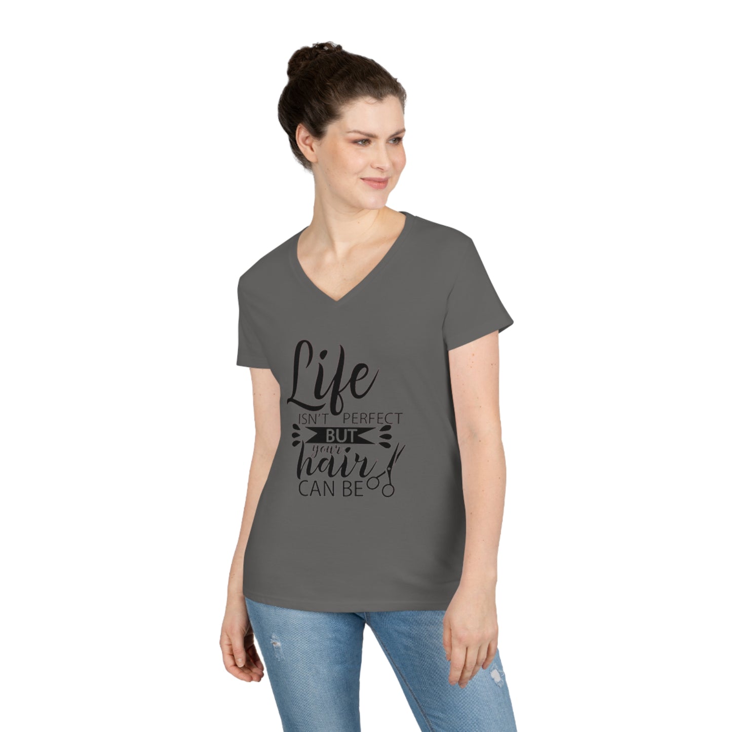 Perfect Hair V-Neck T-Shirt