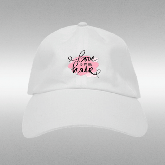 "Love Is In The Hair" Soft-Baseball Cap