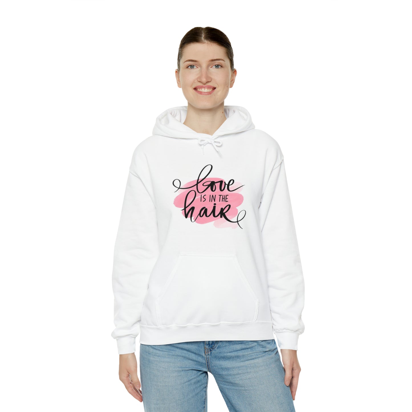 Love is in the Hair  Unisex Hoodie