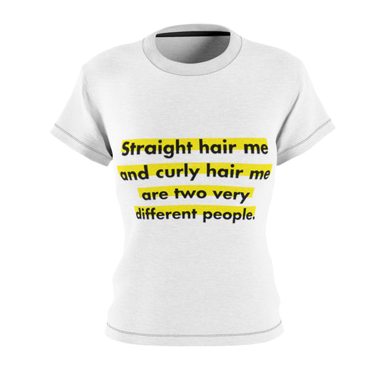 Straight & Curly Me Tee