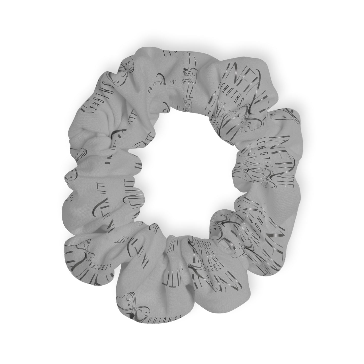 Grey Infinite Lengths Scrunchie