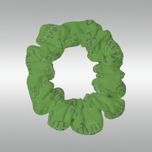 Green Infinite Lengths Scrunchie