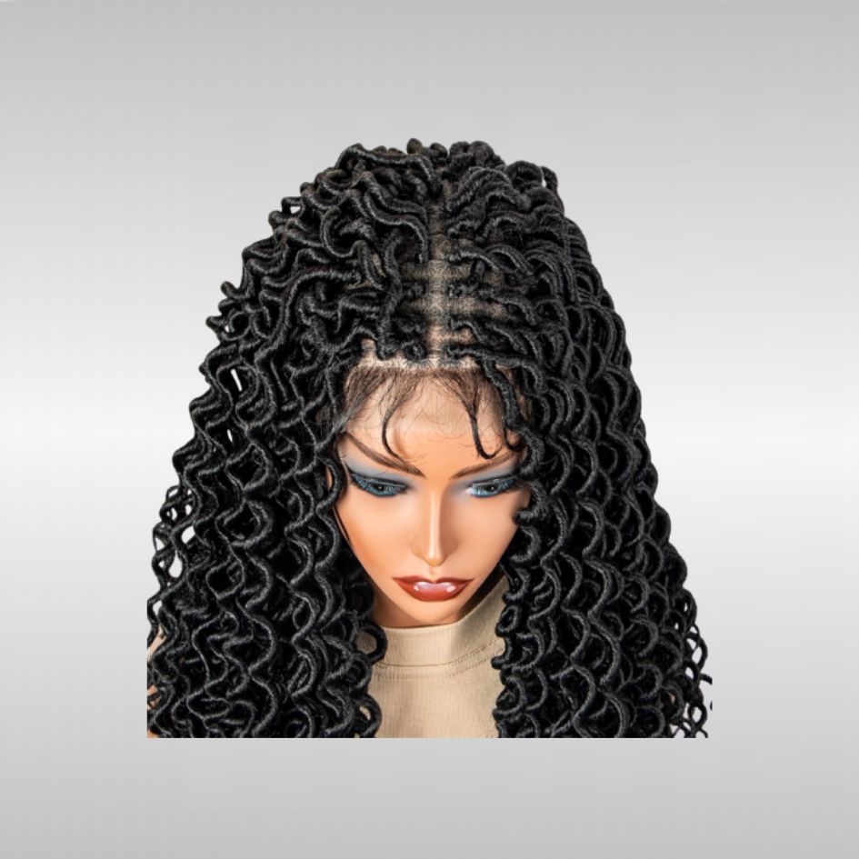 20" Deep Lace Braid Wig