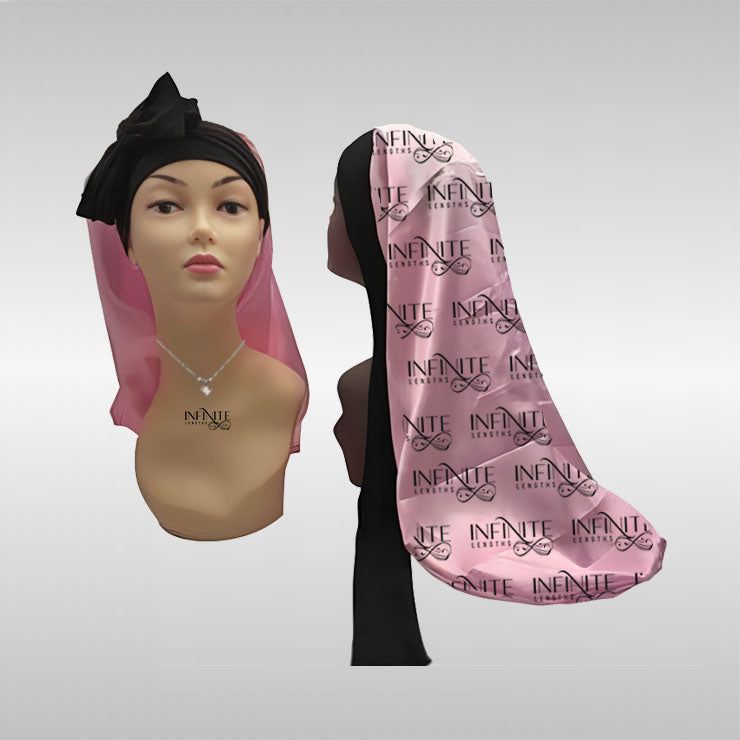 Adjustable Long Bonnet with Tie Band