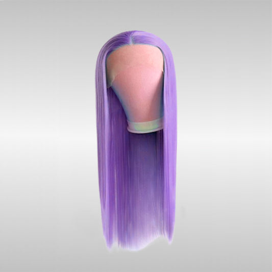 #Purple Frontal Lace Wig